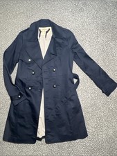 John Varvatos Converse Women s Navy Long Coat...
