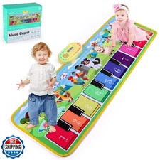Floor Piano Mat for Toddlers,Baby Kids Sensory Educational Music