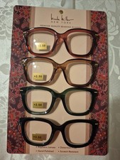 Nicole Miller Designer Reading Glasses 2.50 New Eyewear