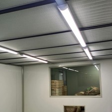 LED Batten Light 4FT 6500K Daylight Fluorescent Strip Light Slim Fitting Garage