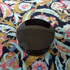 Urushi Cashew Lacquer Incense Container Screw Type 7.5cm Diameter