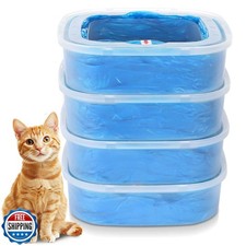 Cat Litter Refills Bags 4 Pack Enhanced Odor Control Litter Refills Compatibl