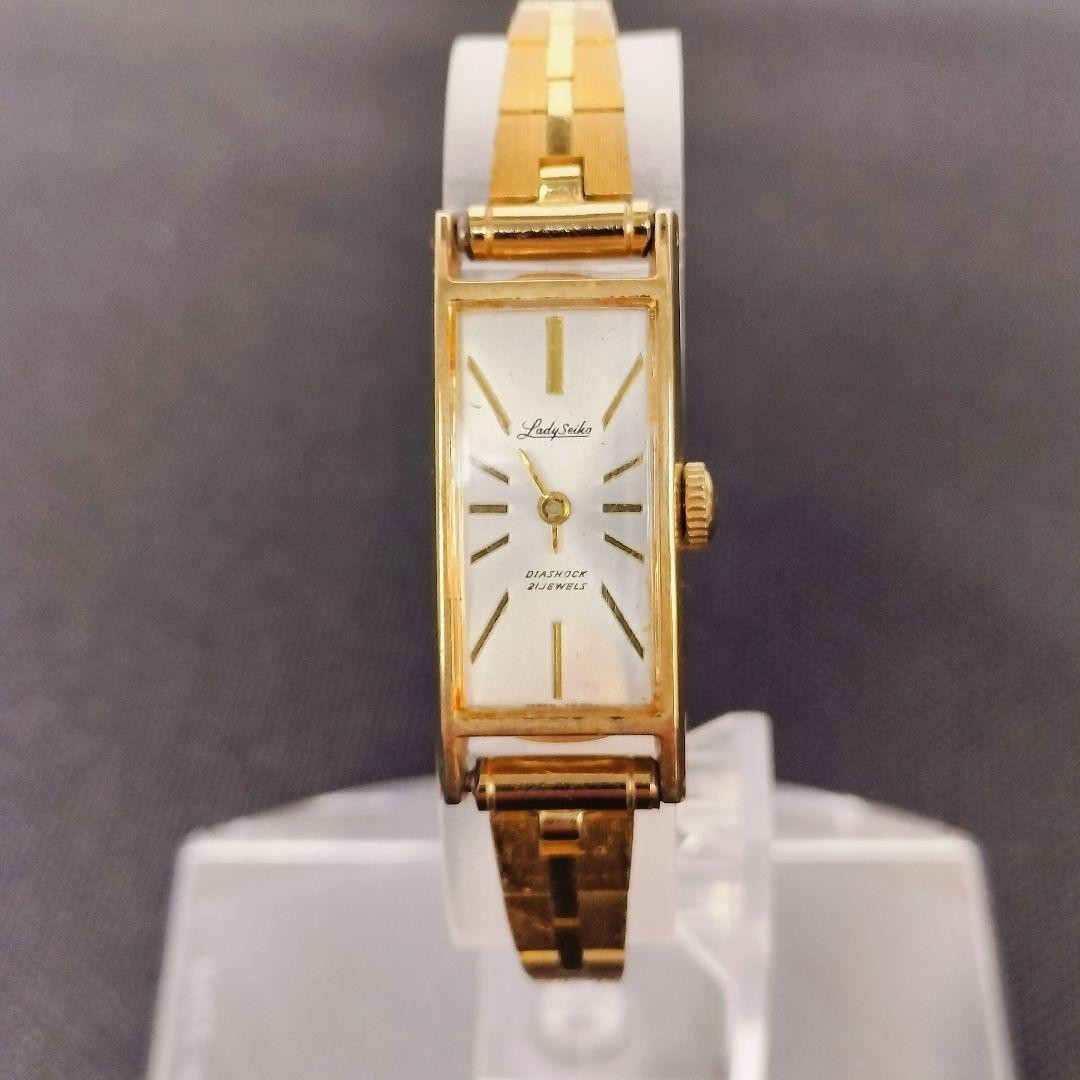 Lady Seiko Watch 14K Gold Filled Manual Wind 21 Jewels Vintage