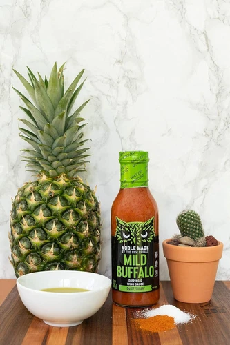 Noble Made by The New Primal Mild Buffalo Dipping Wing Sauce 12 Floz (3 Pack) - Picture 7 of 10