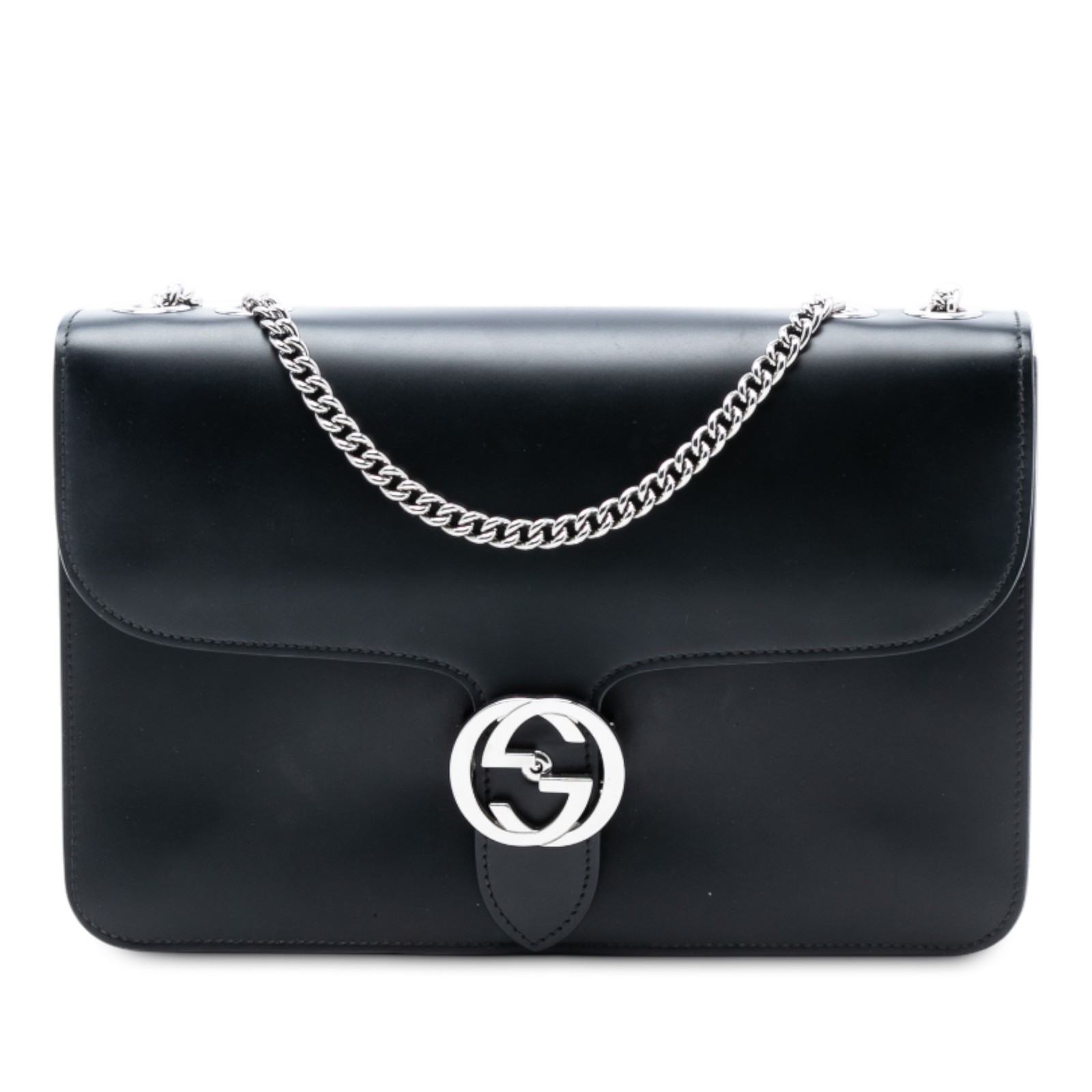 Authenticated Gucci Medium Polished Calfskin Doll… - image 1