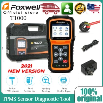 Foxwell T1000 Car TPMS Sensor Diagnostic Activate Trigger Tool Decoder Program