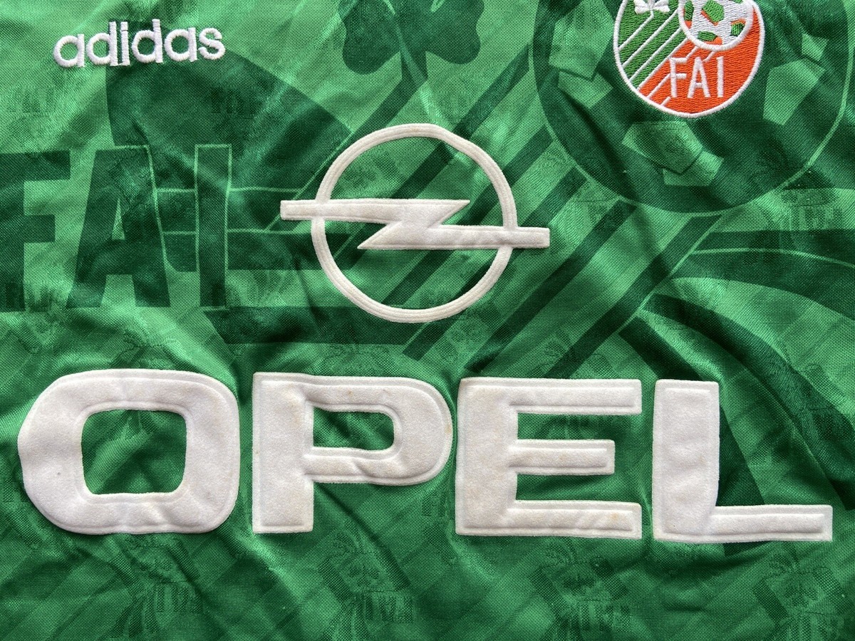 1994年 アイルランド代表 ユニフォーム 美品 adidas アディダス IRELAND 1994 HOME FOOTBALL SHIRT SOCCER JERSEY ADIDAS sz 34