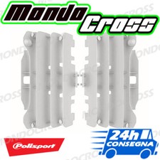 Griglie protezione radiatori Bianco YAMAHA WR F WRF 450 2007-2011