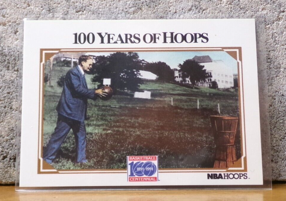 COOL BASKETBALL CARD NBA HOOPS 100 YEARS OF HOOPS CENTENNIAL JAMES