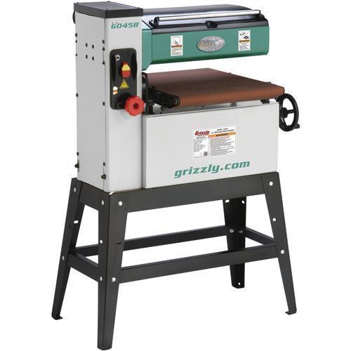 G0458 Grizzly 18" 11/2 HP Singlephase Open End Drum Sander eBay