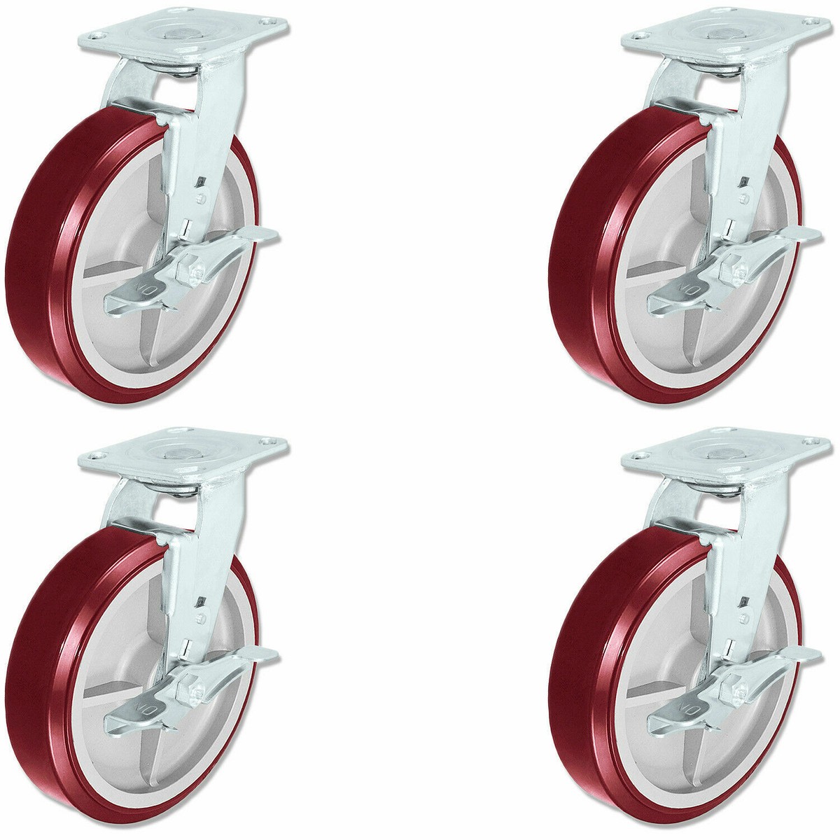 Roulette Pivotante Robuste 1,5 Pouces Roulettes Pivotantes Robustes En
