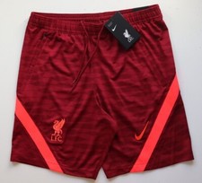 Image of NIKE LIVERPOOL FC DRI FIT FOOTBALL TRAINING SHORTS - TEAM RED DB0271-677 - MEN S