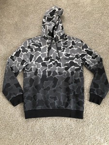 Adidas Originals Camo Dip Dye Pullover Hoodie Black/Grey DH4807 Men's Size Small 191521393846 | eBay