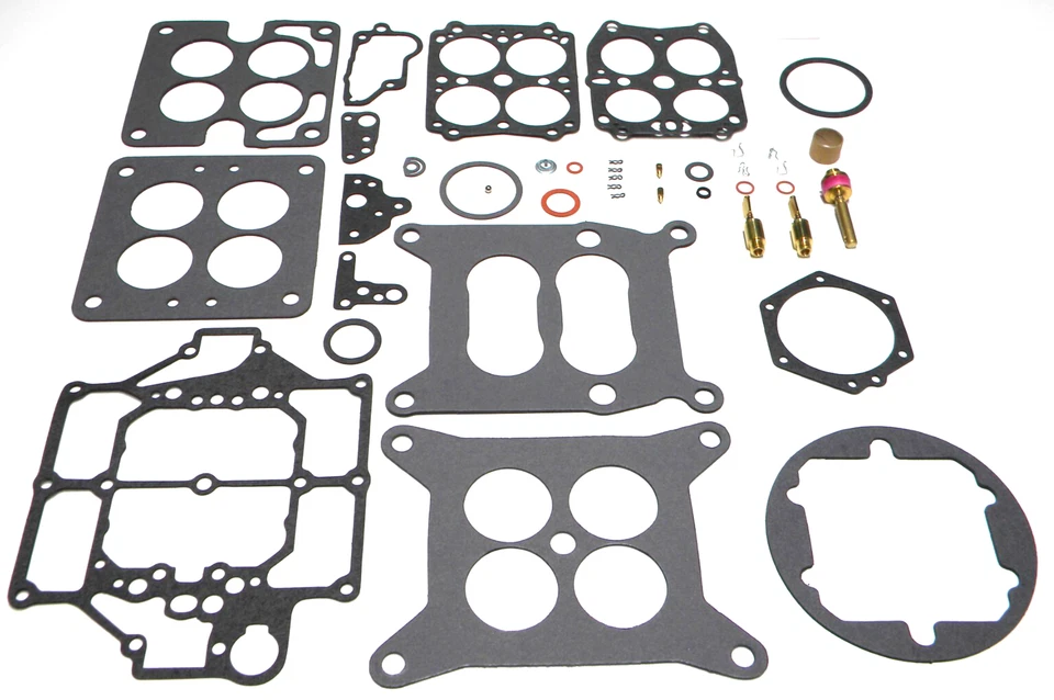 Carburador Carter WCFB 1955-1961 2x4 Chevrolet Corvette kit completo de reconstrucción Foto 3 de 4