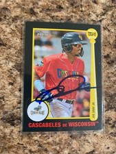 Joe Gray Jr 2022 Topps Heritage Minor League Milwaukee Brewers 73TJ-11 Tarjetas