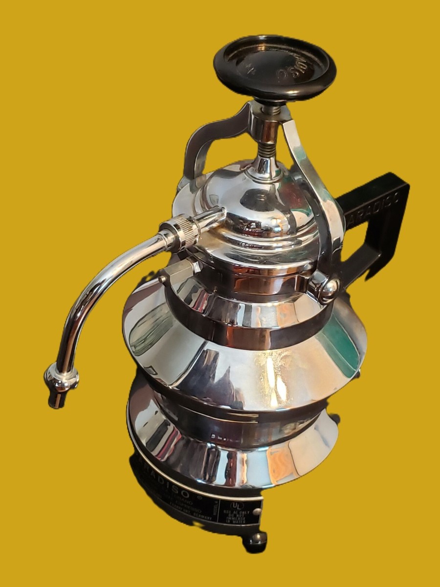 Zappia Paradiso Art Deco Espresso Maker Electric Model A Made In