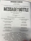 Message In A Bottle Playbill And Flyer Pre Broadway Lukas Mcfarlane Sting Police — photo 3