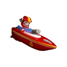Paw Patrol Swimaways Marshall Rescue Boat Kuds Wind-Up Bath Toy Bath Time