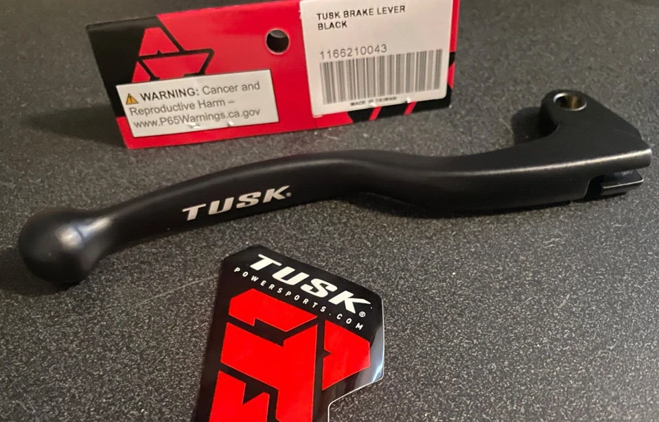 Tusk Brake Lever Black 1986 1987 1988 1989 1990 Yamaha BW80 Big Wheel BW 80 - Image 3 of 4