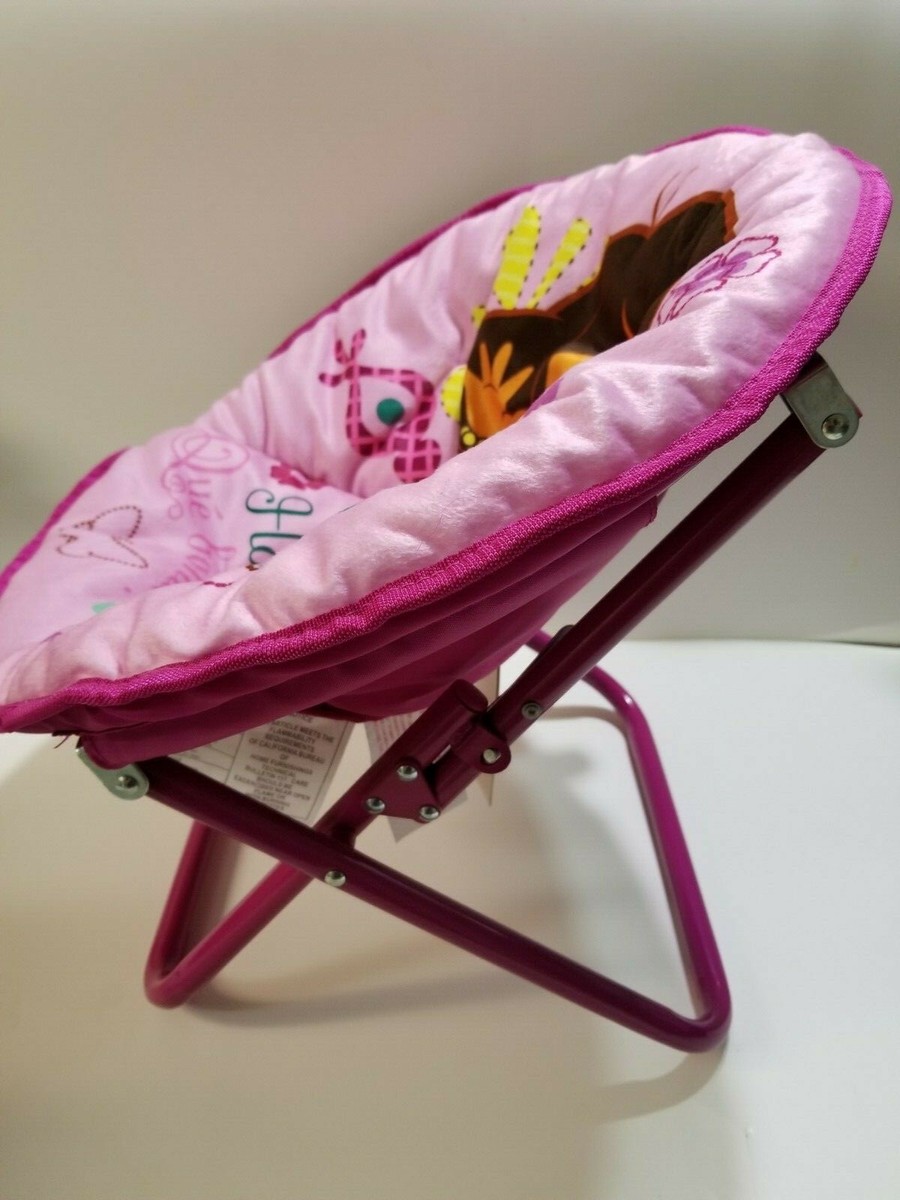 Dora the Explorer 'How Pretty!' Mini Saucer Chair