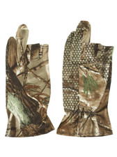 Unisex Bionic Half finger Gloves Thin Breathable Anti-slip Hunting Fishing