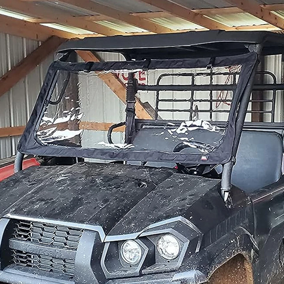 Parabrisas delantero mula para Kawasaki Mule 3010/3000 y Polaris Ranger 2002-08 78627 Foto 2 de 4