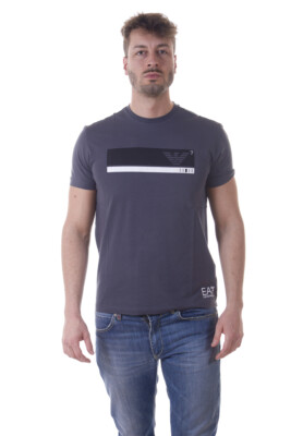 Emporio Armani EA7 T-Shirt Sweatshirt Man Grey 3YPTE2PJ30Z 1994 Sz L MAKE OFFER