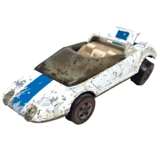 Hot Wheels Redline Jack Rabbit Special 1969 White White Int. Made In U.S.A.