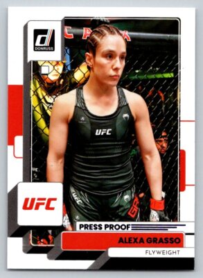 2023 Panini Donruss Press Proof Purple #56 Alexa Grasso