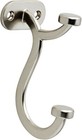 Decorative Contempo Pilltop Hook in Bedford Nickel, (Pack of 5) #141782