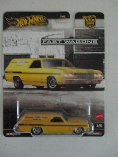 Hot Wheels Premium 2025 " Fast Wagons " 5 auto piloti/metalli FPY86 - Foto 4 di 13