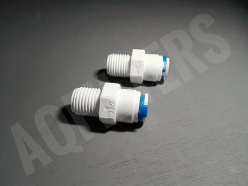 Aquafilter 10" Water Osmosis Filter Housing With Push Fit 1/4" Connectors RO DI - Picture 7 of 10