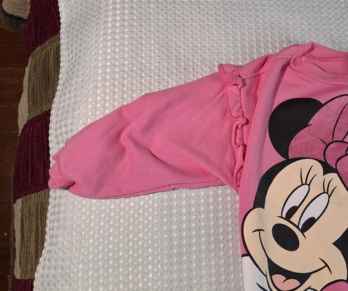 Disney Minnie Mouse Daisy Duck Pink 2 Piece Sweater & Pants Kids Youth Size 4 - Picture 7 of 13