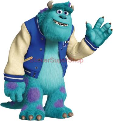 SULLEY MONSTERS UNIVERSITY Inc Disney Decal Removable WALL STICKER Decor Art