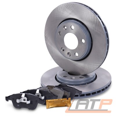 BREMSSCHEIBEN BELÜFTET Ø296 + BREMSBELÄGE VORNE FÜR RENAULT SCENIC LAGUNA MEGANE
