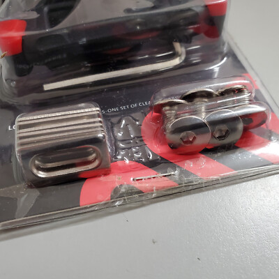 Promend PDZ-R07 Bike Cleat Set - 6 Degree Float - Red - New  display picture 3