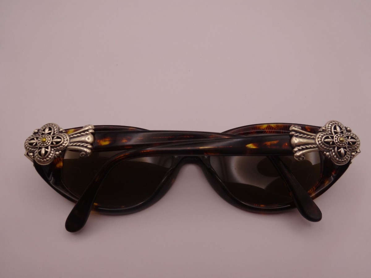 Vintage Brighton Duke Of Earl Dark Havana Tortoise Shell Handmade Sunglasses Brighton Sunglasses Duke of Earl 51-17-130 Dark Havana  main image 2