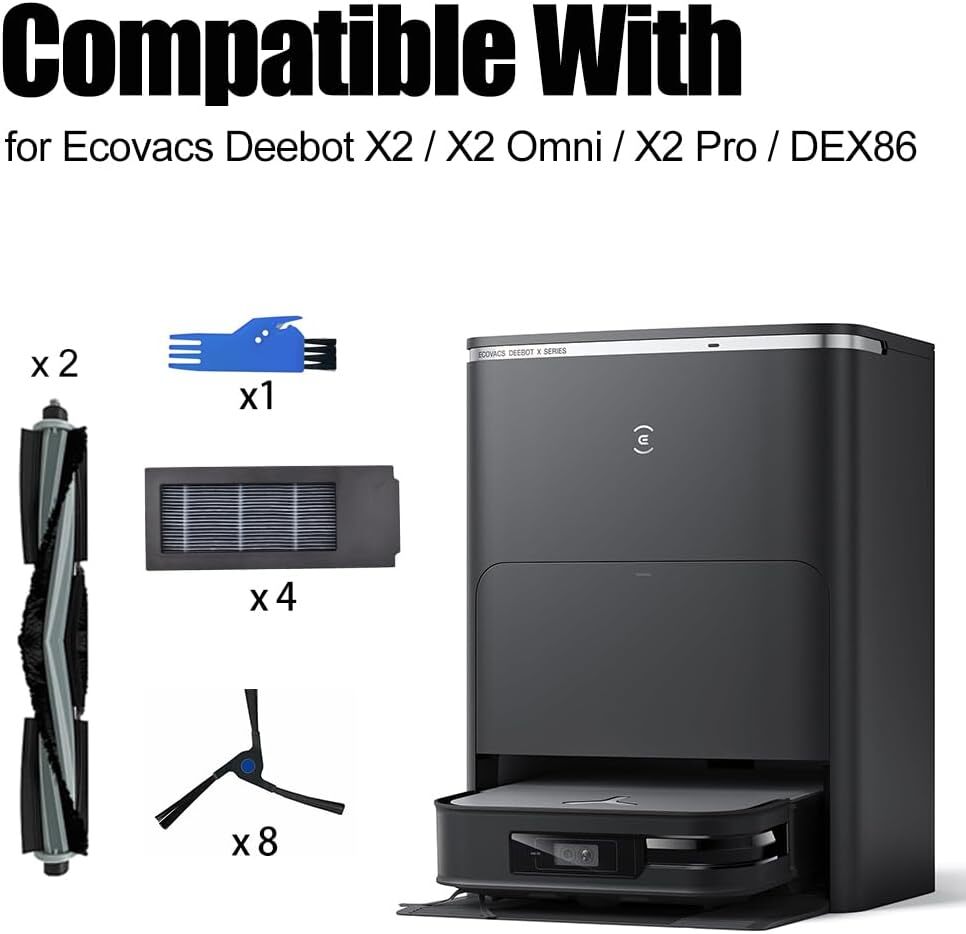 Replacement Part for Ecovacs Deebot X2 / X2 Omni / X2 Pro / DEX86