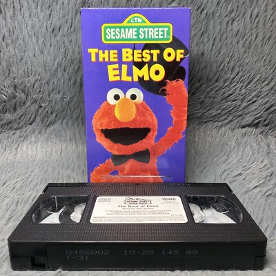 Sesame Street The Best of Elmo VHS 1994 The Muppets Jim Henson