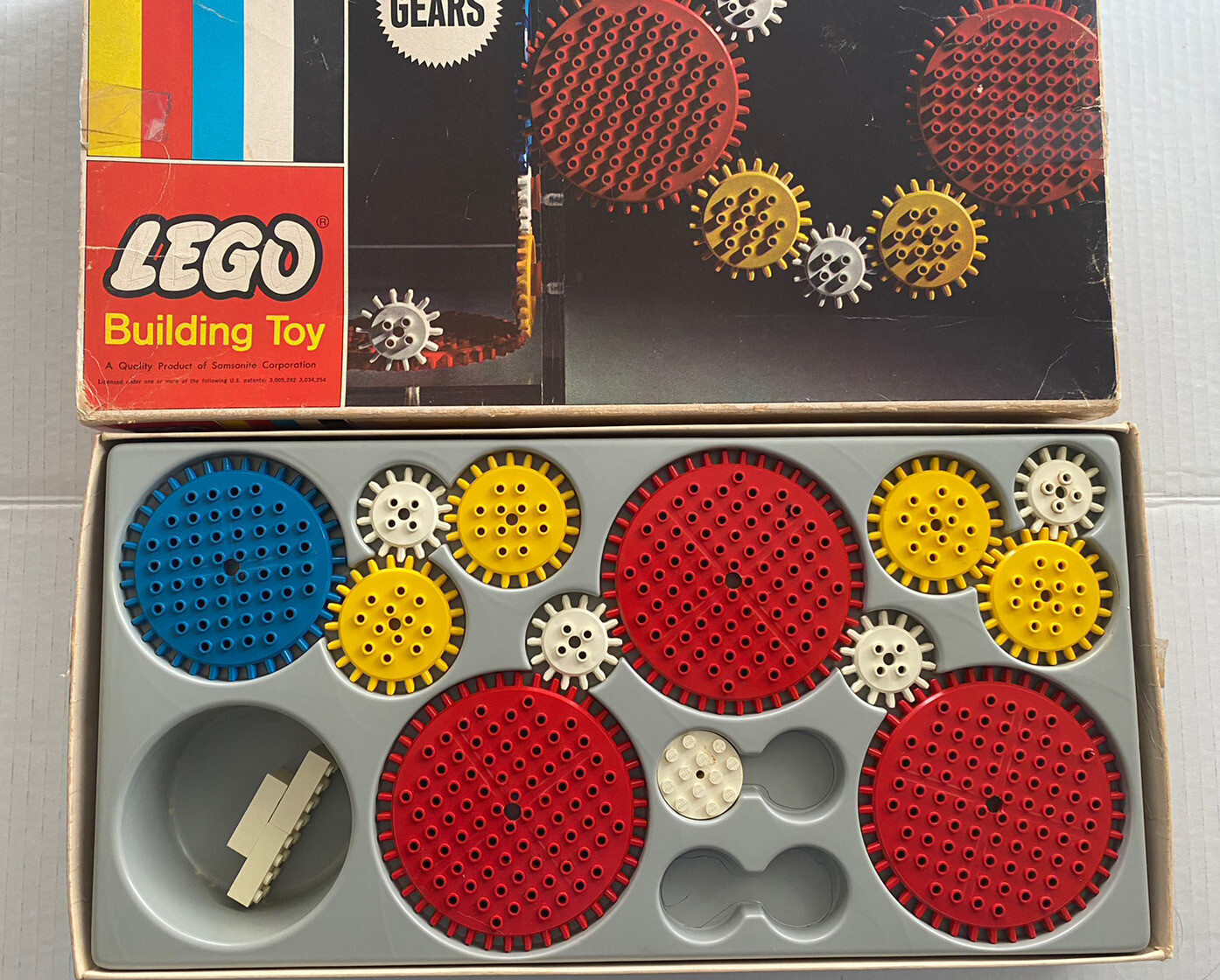 Vintage LEGO Building Toy GEARS 001 in original box eBay