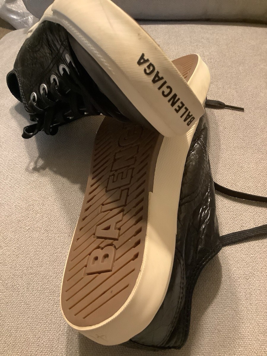 スニーカー BALENCIAGA Women Sneakers 814415 W3XUA 1090 black Women Low Tap Black Sneakers Balenciaga Paris 688757-W3RCB