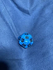 Magic The Gathering D20 Spin down Dice Dimir 