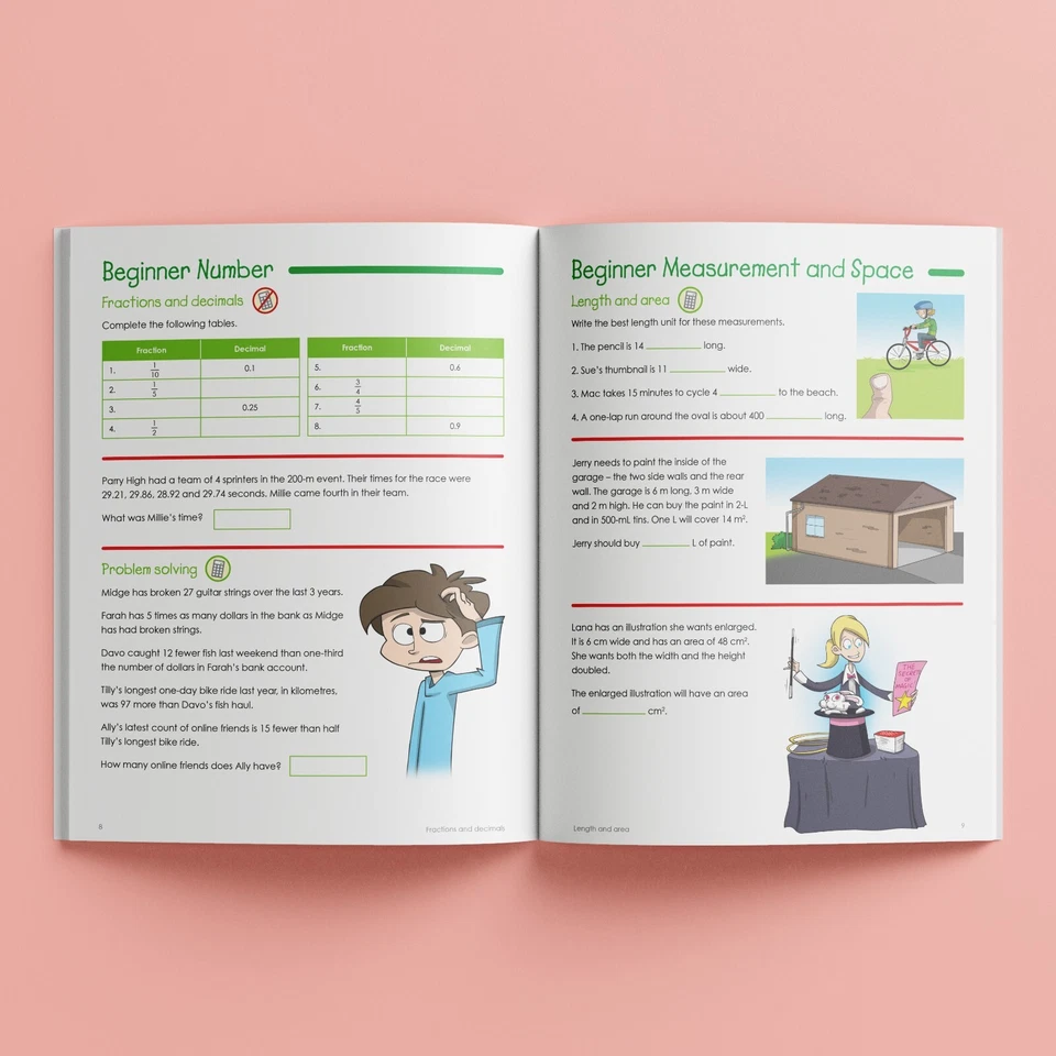 2022 Year 7 Naplan Style 4 In 1 Complete Workbook Tests Hinkler Book School Zone - Image 3 of 4