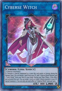 Cyberse Witch - MP19-EN098 - Super Rare - 1st Edition x3 - Near Mint