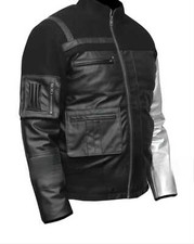 Captain America Civil War Winter Soldier Bucky Barnes Leather Jacket