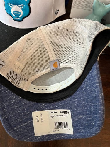 CARHARTT JERSEY MESH-BACK CRAFTED PATCH CAP NEW WiTH TAGS - Picture 2 of 2