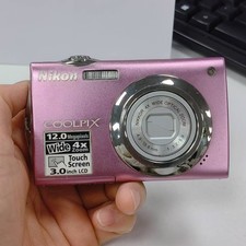 Nikon Coolpix S4000 Digital Camera 12.0MP 4x Optical Zoom w/ Battery