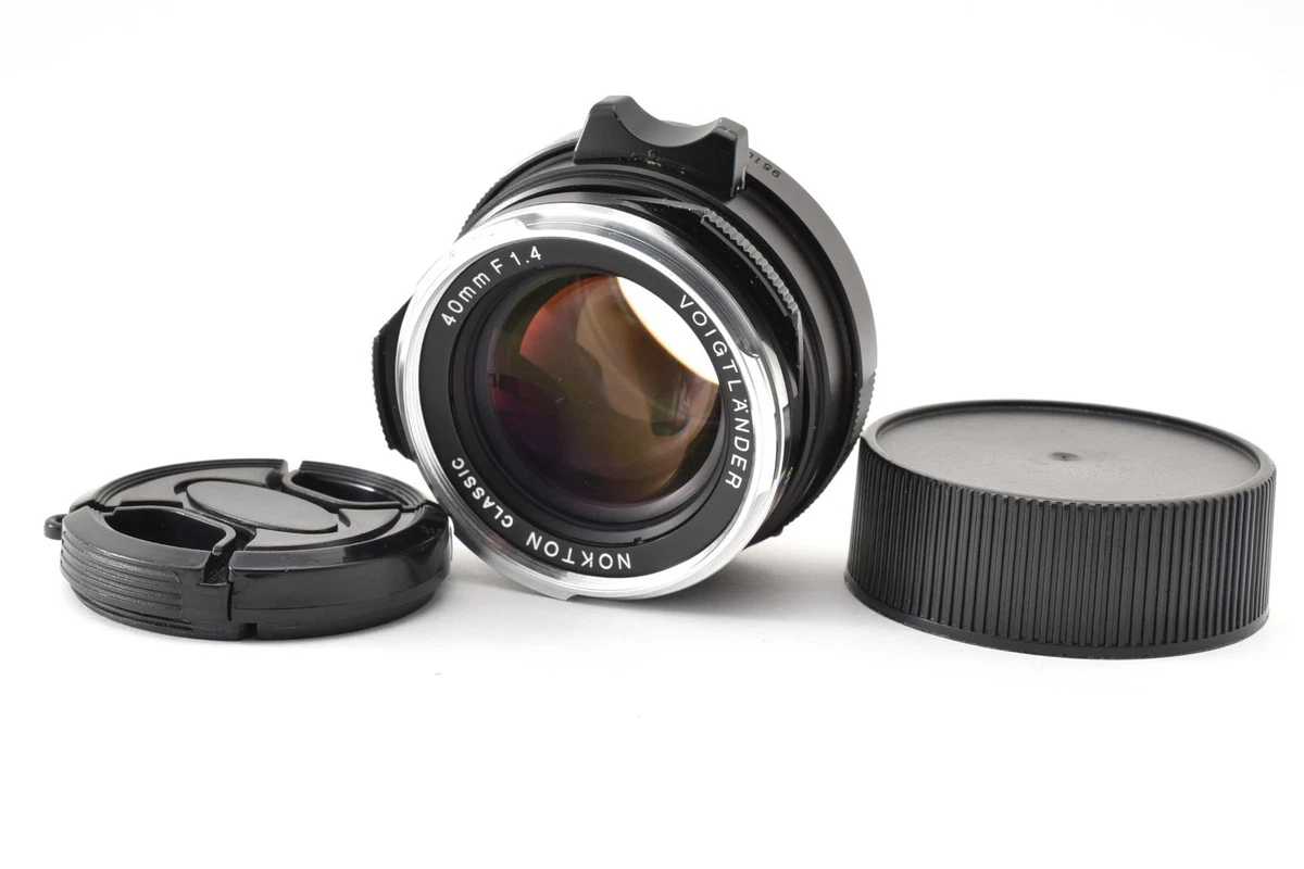 25+ Voigtländer f/1.4 Lenses 40mm Focal for sale | Updated Oct 2026