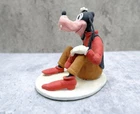 Disney Goofy Figurine Vintage Crown Staffordshire Hand Painted 9cm Ceramic Rare