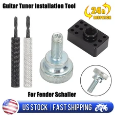 Guitar Tuner Installation Tool, Drill Jig For Pin-mount Tuners For Fender Squier